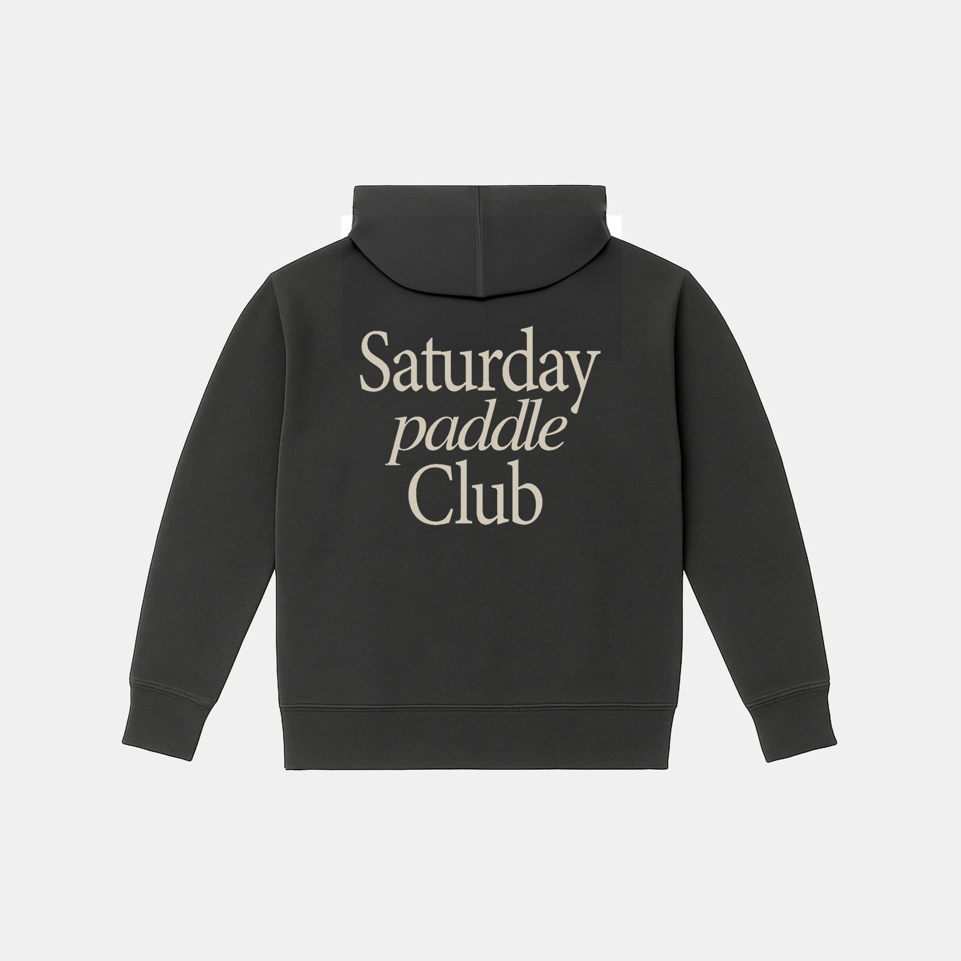 KTCHN Saturday Paddle Club Pickleball Hoodie (Vintage Black) - KTCHN