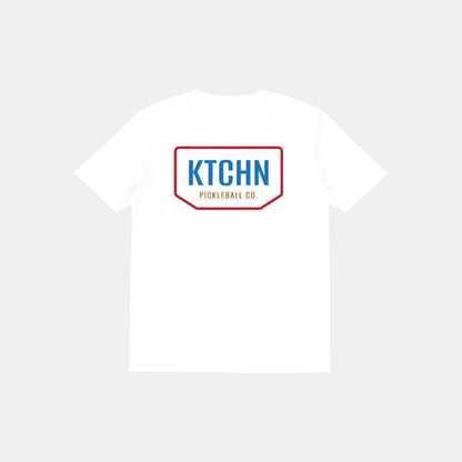 KTCHN Pickleball Co. Shield Tee (White)