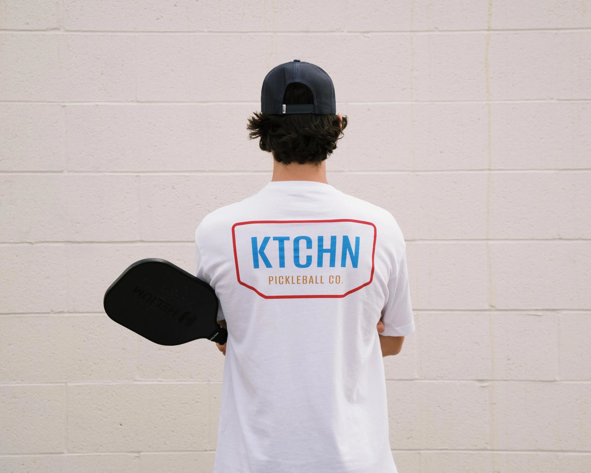 KTCHN Pickleball Co. Shield Tee (White) - KTCHN