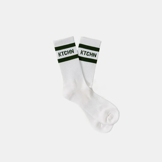 Retro Revival Pickleball Socks (Green) - KTCHN